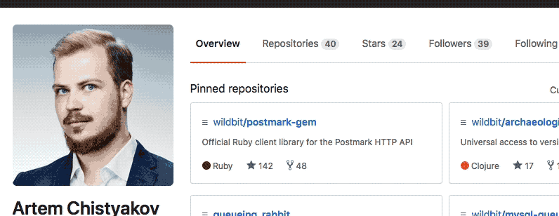An animated image demonstrating how the 'quote' shortcut in Firefox can be used to navigate from my GitHub to my website